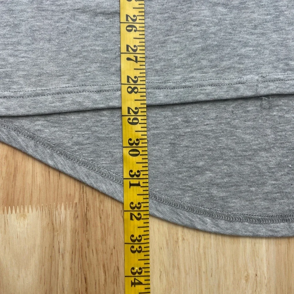 Duluth Trading Co‎ Mens 3XL Gray 1/4 Zip Long Sleeve Top Thumbholes 31415